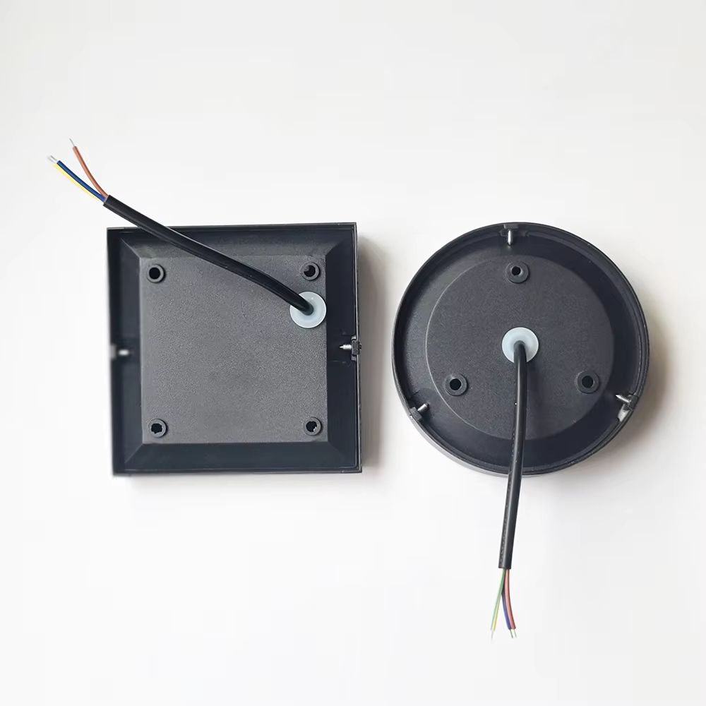Outdoor LED Surface Mounted Light Waterproof Universal Wall Lamp for Garage Basement Passage Ramp Entrance Step (12V/220