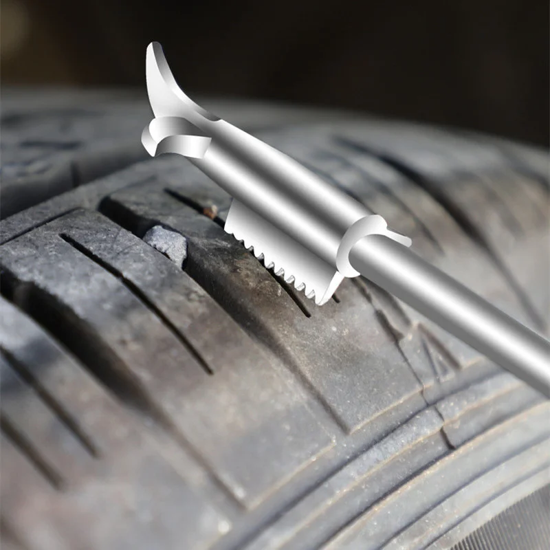 Tire Gap Cleaning Hook Tool Easy-to-Use Stone Tire Repair & Pick Cleaning Accessory