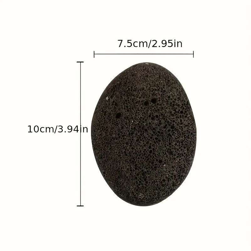 PureSmooth Natural Pumice Stone for Feet & Hands – Gentle Foot Exfoliator for Callus Removal