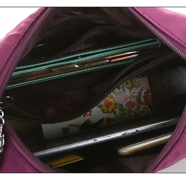 Fashion Women Waterproof Crossbody Bag Casual Single Shoulder Handbag Messenger Bag Oxford Material