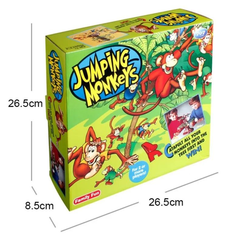 Jumping Monkey Game Interactive Family Board Game for Kids and Parties