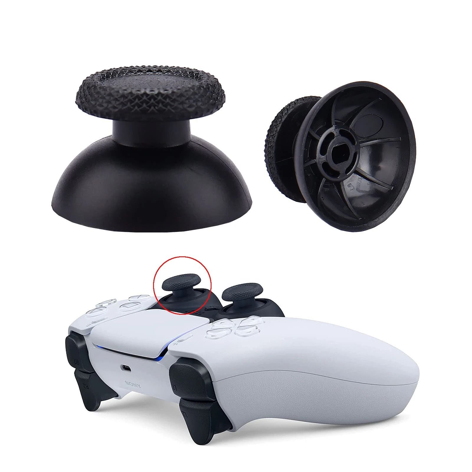 Controller Joystick Replacement Repair Kit with Screwdriver