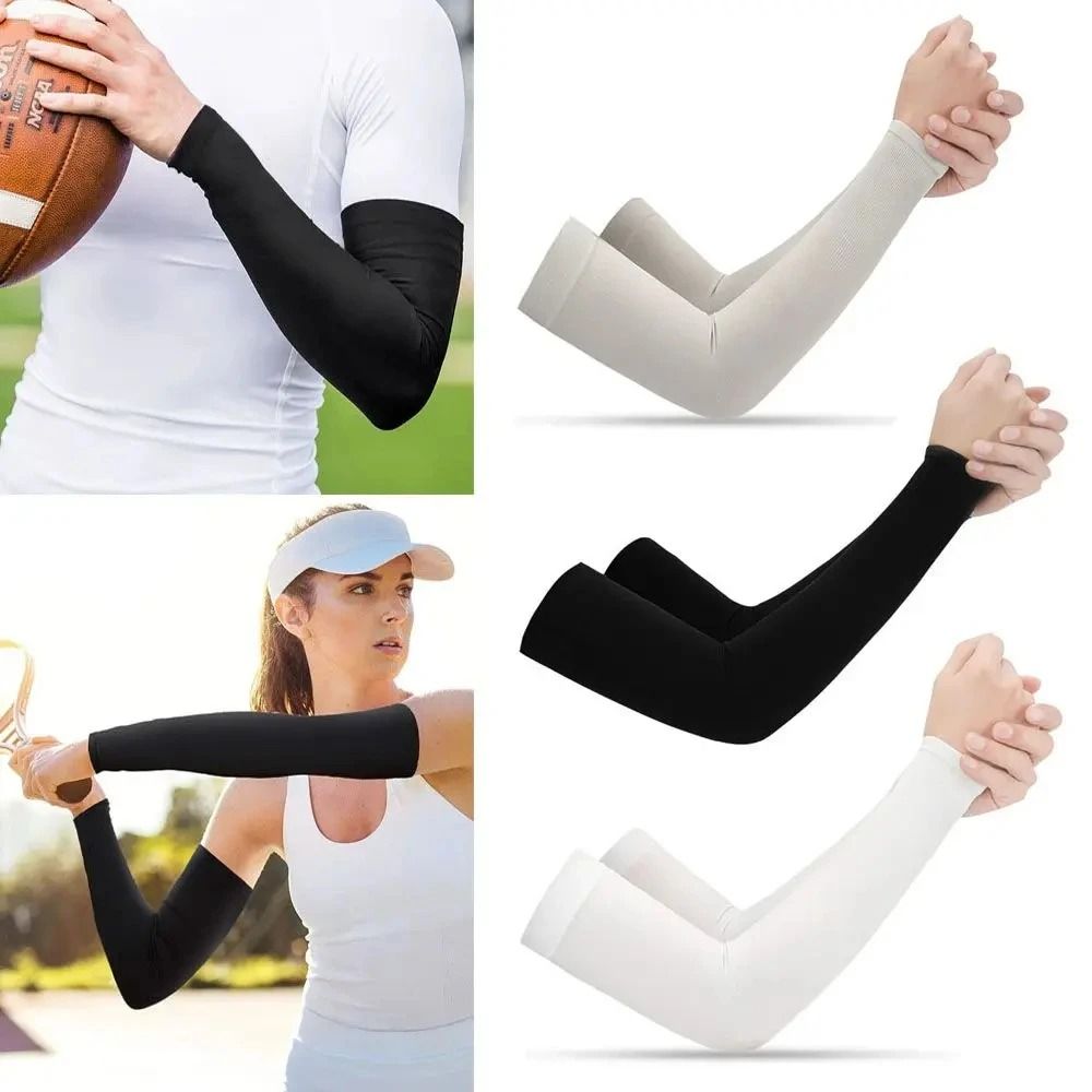 Unisex UV Protection Arm Sleeves – Cooling Sports Sleeve Warmers for Outdoor Activities