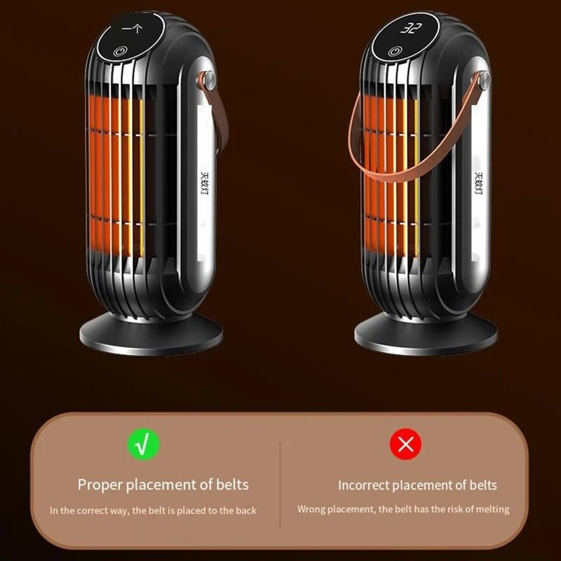 2000W Smart PTC Ceramic Desktop Space Heater
