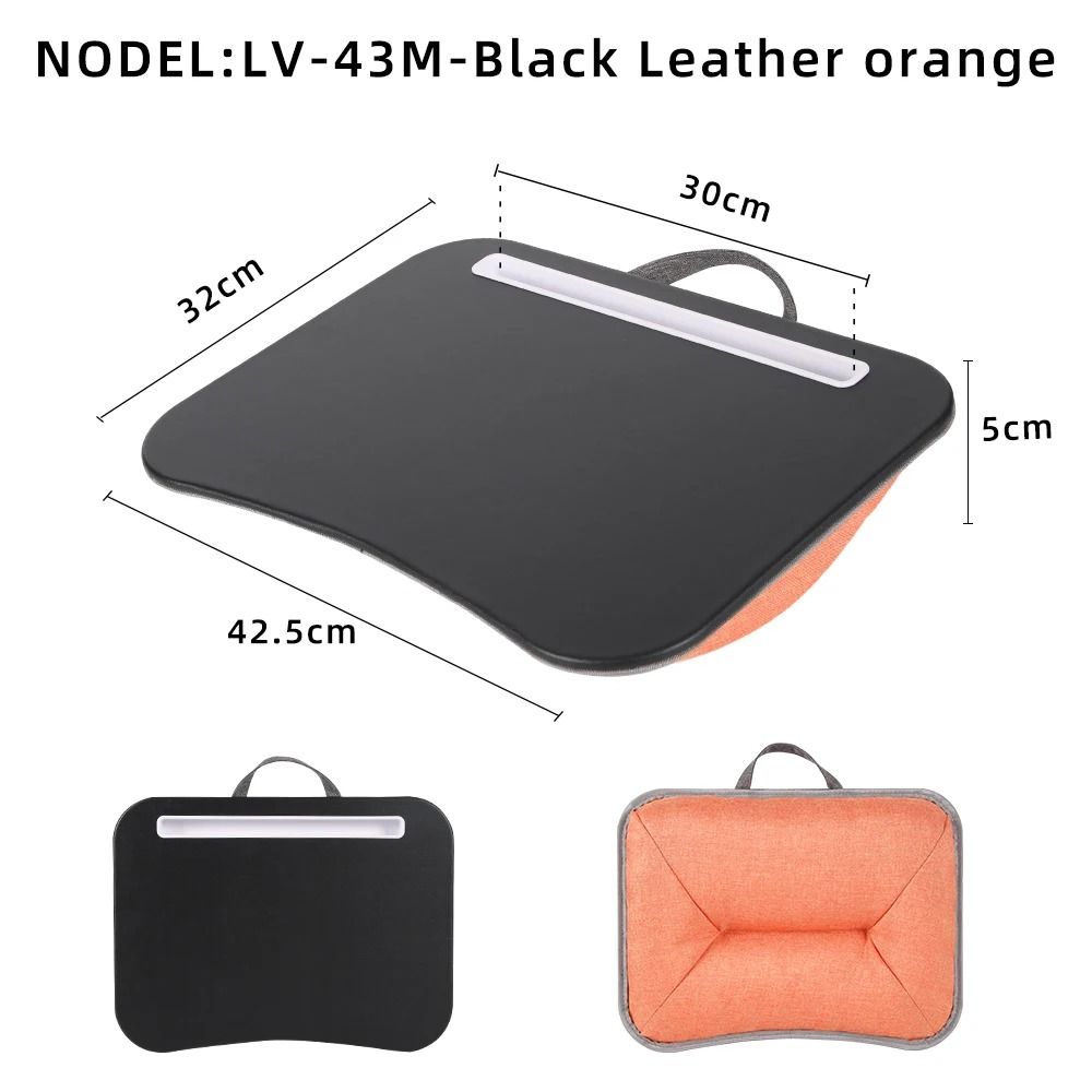 Multifunctional Laptop Desk with Cushion and Mouse Pad