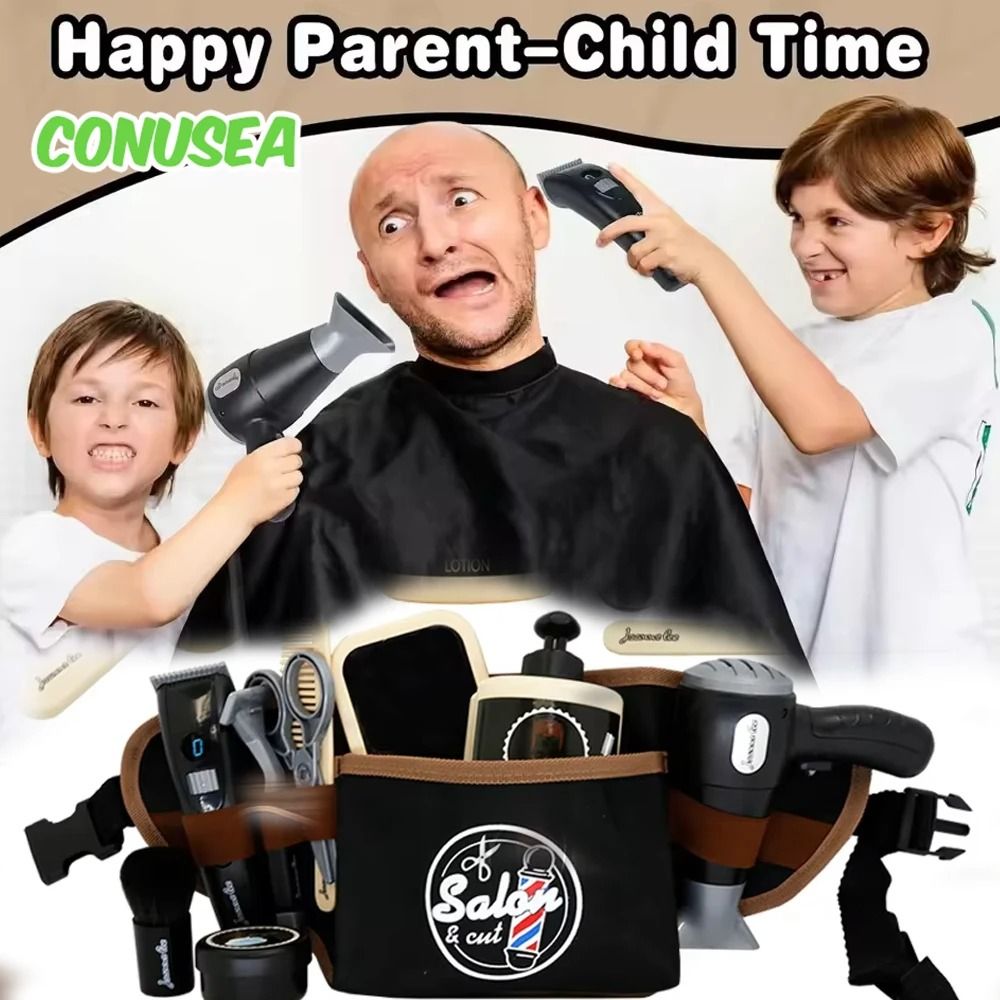 Kids Barber & Grooming Roleplay Set – Interactive Salon & Shaving Playset