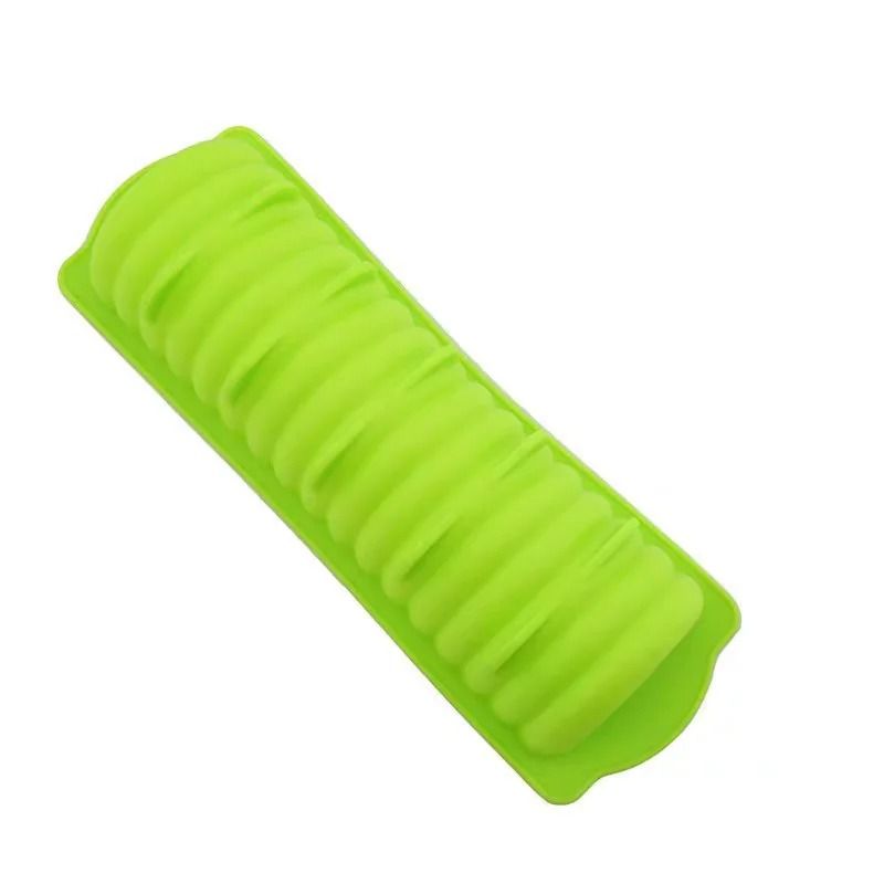 Long Caterpillars Cake Mousse Bread Loaf Silicone Mold