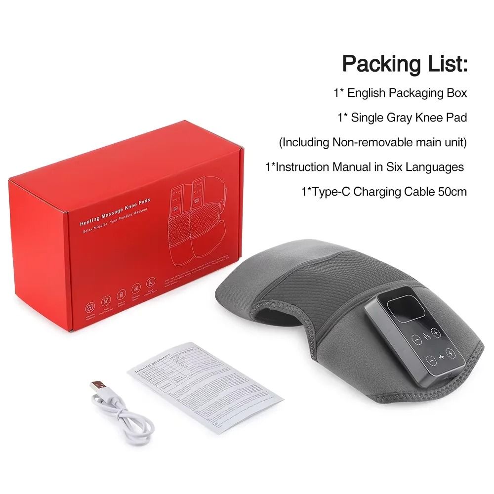 3 in 1 Electric Heat and Vibration Joint Massager
