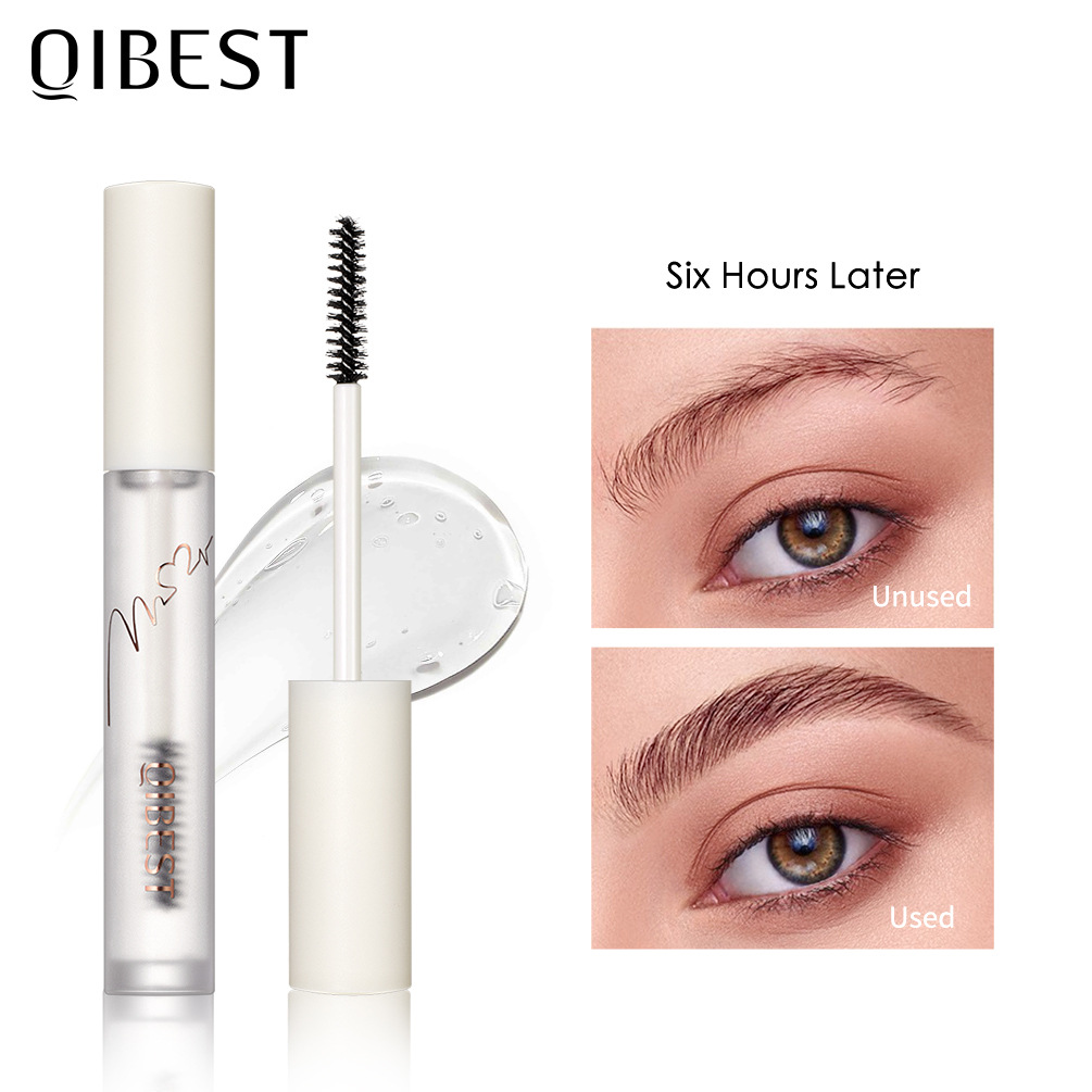 Clear Eyebrow Setting Gel, Waterproof Sweatproof Brow Coat, Long Lasting Non Fading Brow Grooming Serum