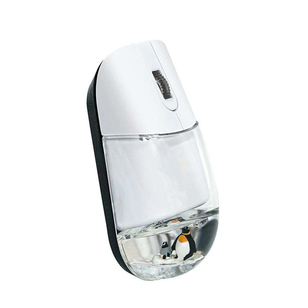 Creative Floating Aquarium Dual-Mode Wireless Mouse
