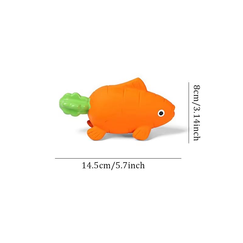 Banana-Shape Squeaky Dog Toy Latex Chew Toy – Bite-Resistant Interactive Pet Toy