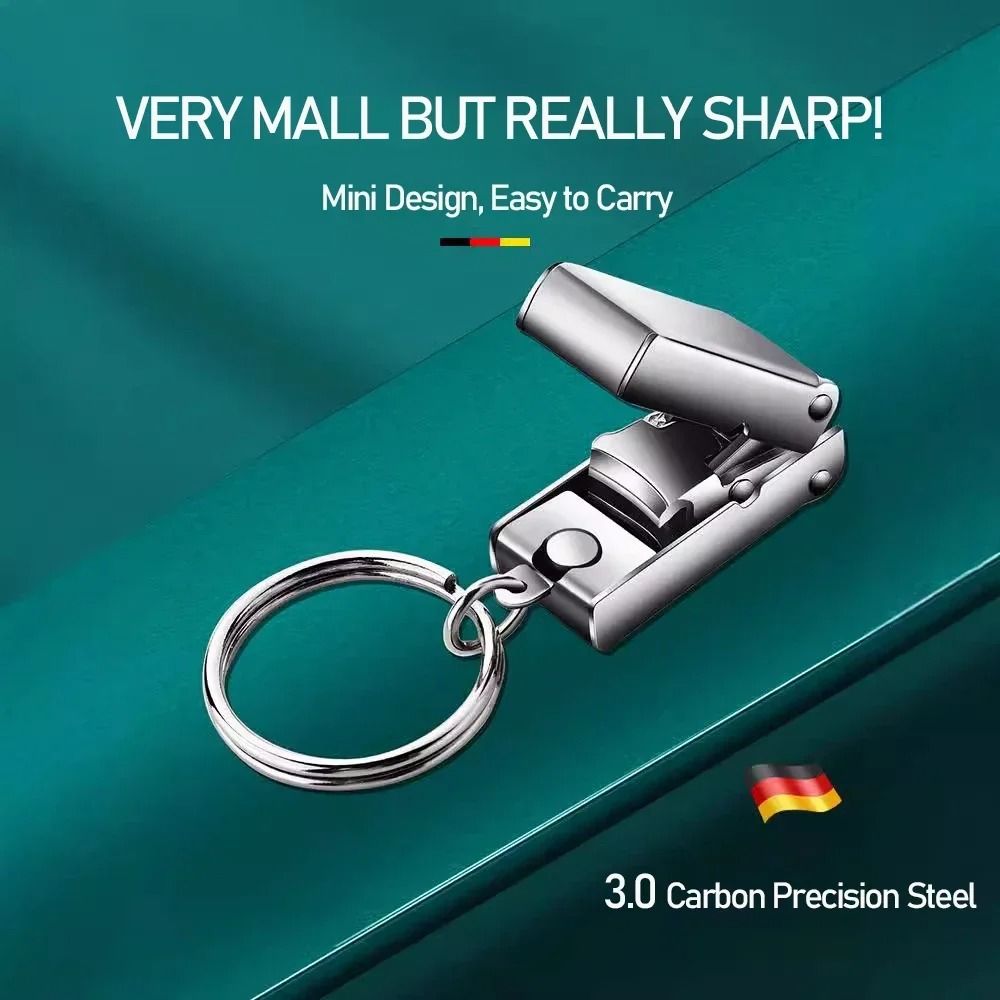 Stainless Steel Foldable Mini Nail Clipper with Nail File