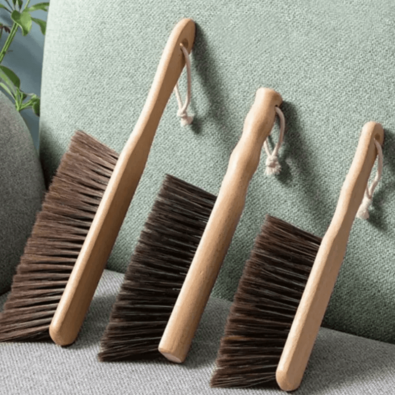 BrewClean Natural Wood Coffee Grinder Cleaning Brush
