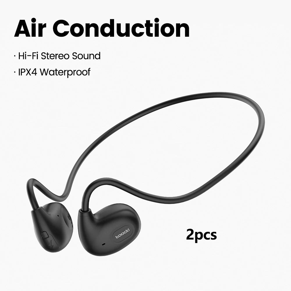 Air Conduction Bluetooth Headphones with Microphone