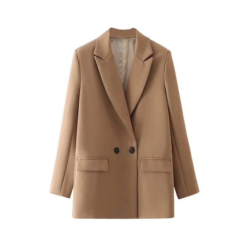 TRAF Women's Blazer, Fashion Office Wear Jacket, Outerwear Coat