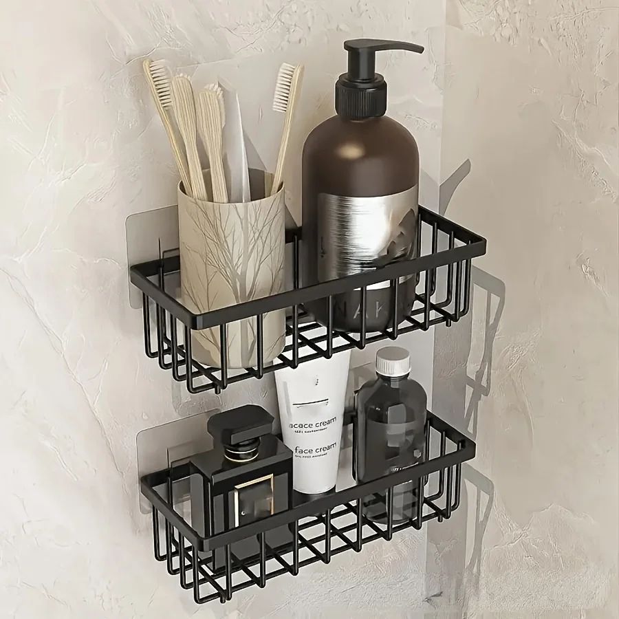 No Drill Kitchen Sink Organizer Rack for Sponges and Towels