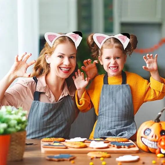 Pink Cat Party Headband