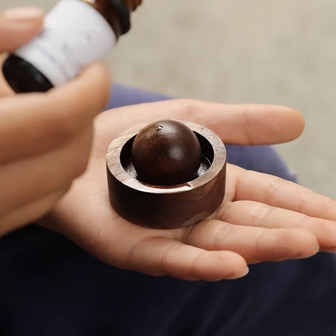 Wooden Spherical Essential Oil Diffuser