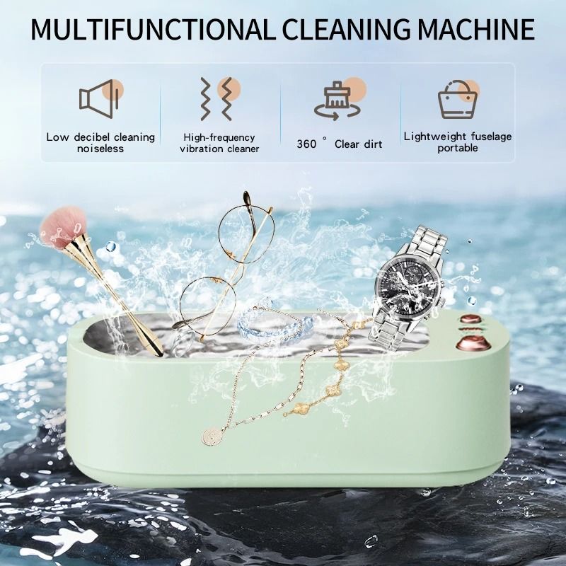USB Rechargeable High Frequency Ultrasonic Cleaning Machine