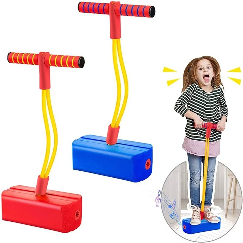 Foam Pogo Jumper Toy for Kids Ages 3+ Outdoor Fun and Exercise