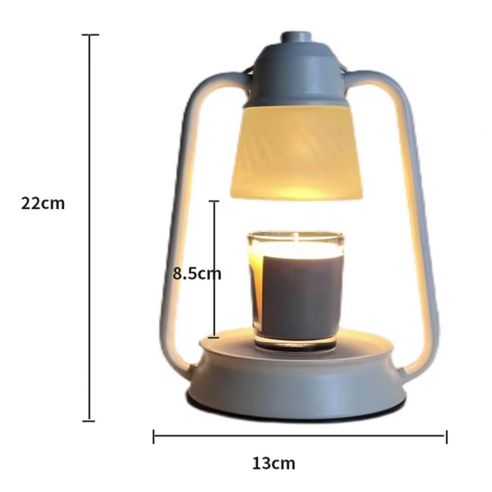 Elegant Candle Warmer Lantern Lamp Dimmable Wax Melt Candle Warmer with Timer