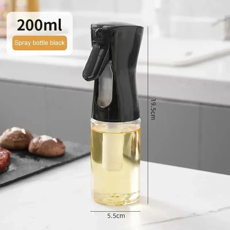 Precision Atomized Misty Oil Spray Bottle