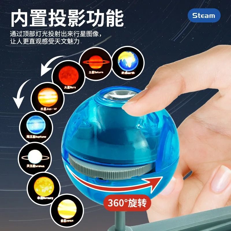 Electric Solar System Model Planet Learning Instrument