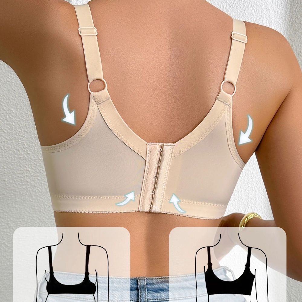 ElegantLift Lace Underwire Push Up Minimizer Bra ABCD Cup