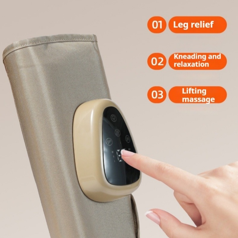 Hot Compress Calf Massager, Home Air Wave Full Leg Massager, Leg Massager Fully Automatic