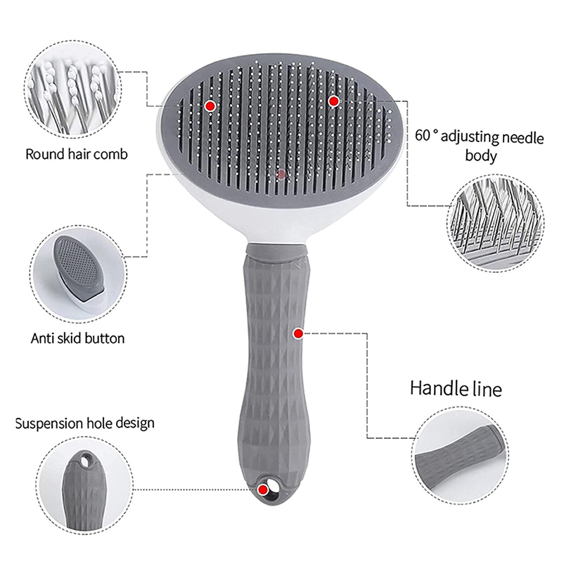 Effective Pet Comb for Dogs and Cats Floating Hair Remover & Grooming Tool