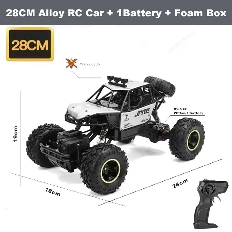 ZWN 1 12 1 16 4WD RC Car LED Lights Off Road Remote Control Buggy
