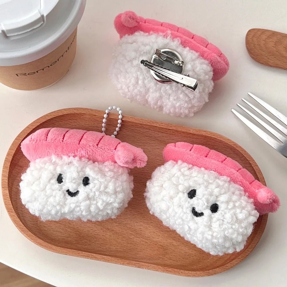 Shrimp Sushi Doll Key Chain Set