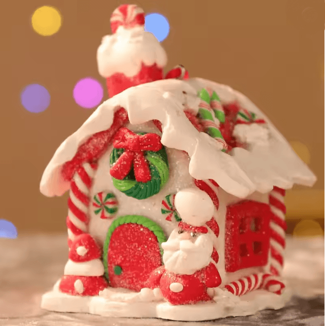 Gingerbread House LED Pendant Light