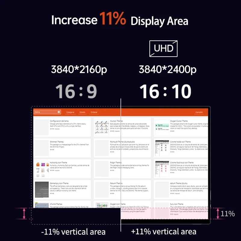 VCHANCE 16 Inch OLED 4K Touchscreen Portable Monitor with HDR
