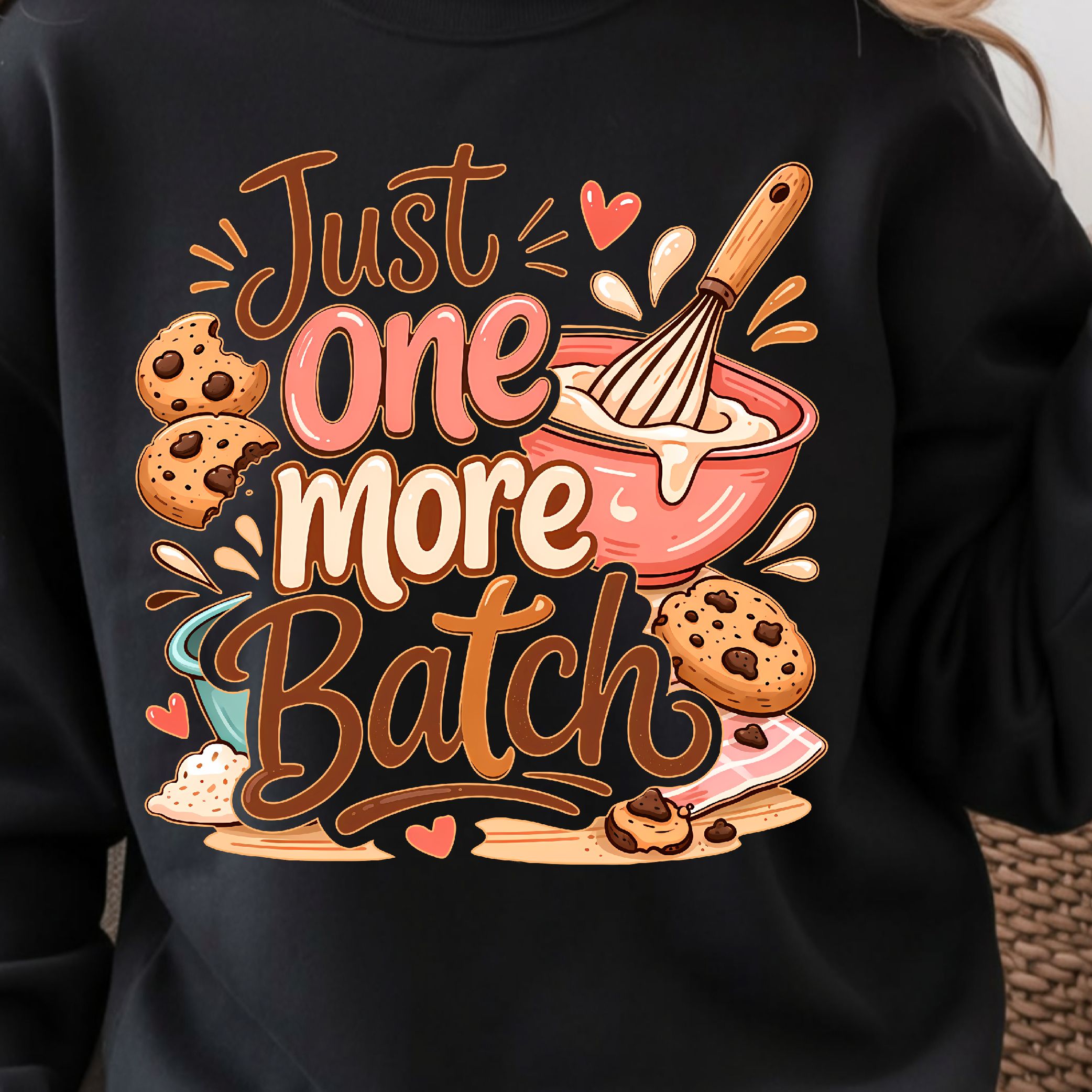 Just One More Batch Shirt, Funny Baking T-Shirt, Baking Lover Tee