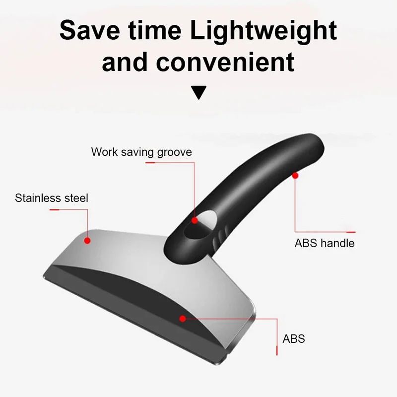 SEAMETAL Car Ice Scraper Snow Shovel