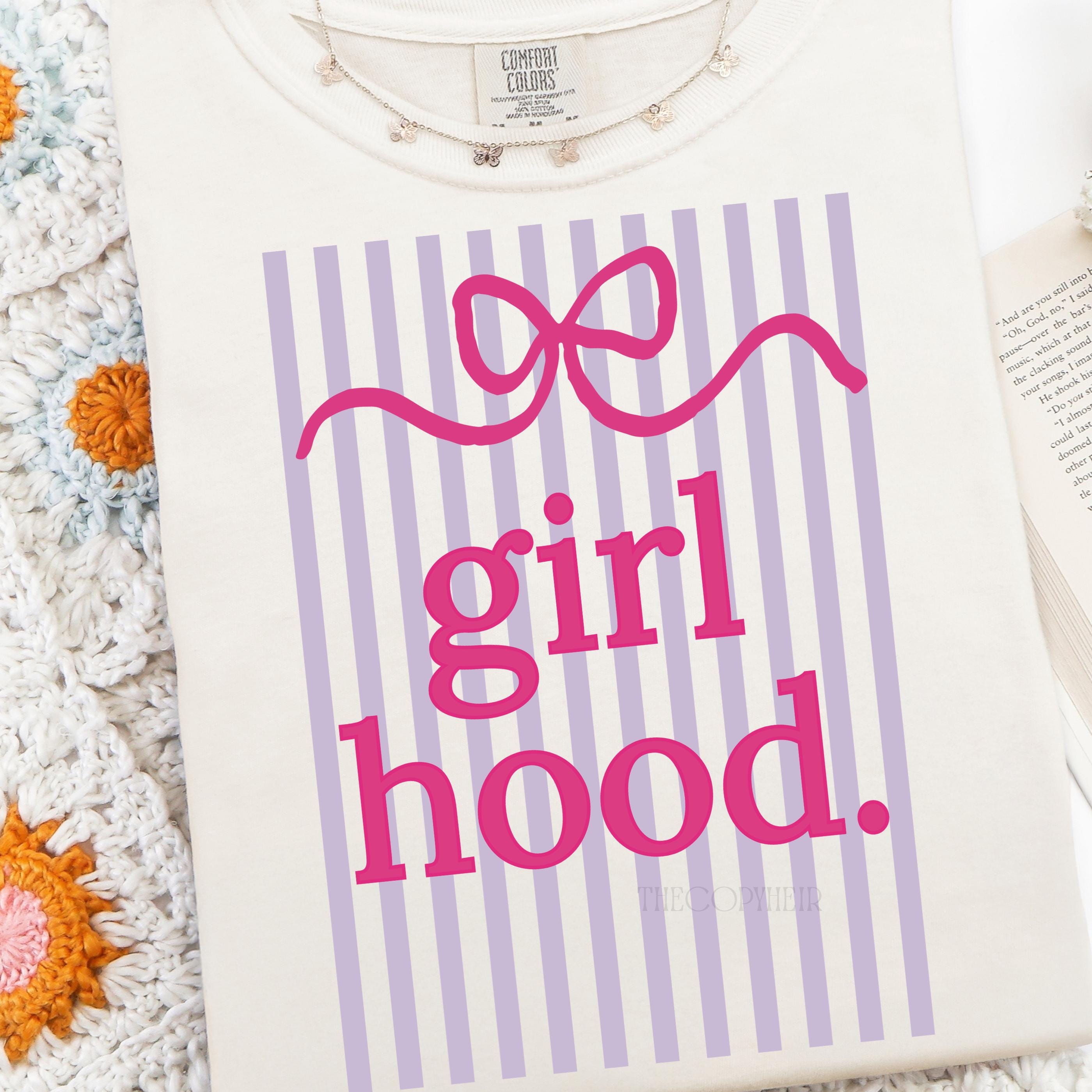 Coquette Girlhood Preppy Striped T-Shirt