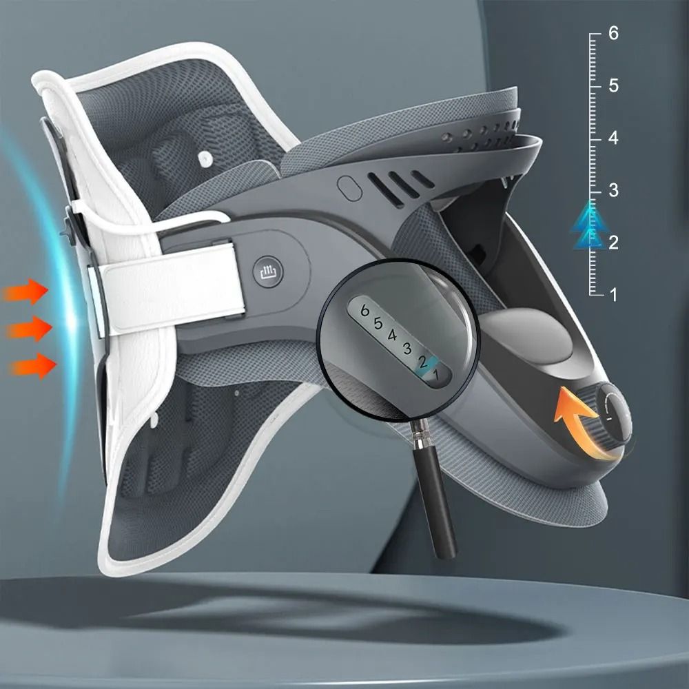 Inflatable Cervical Traction Device and Posture Corrector