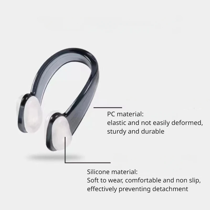 Professional Silicone Swimming Nose Clip and Earplug Set