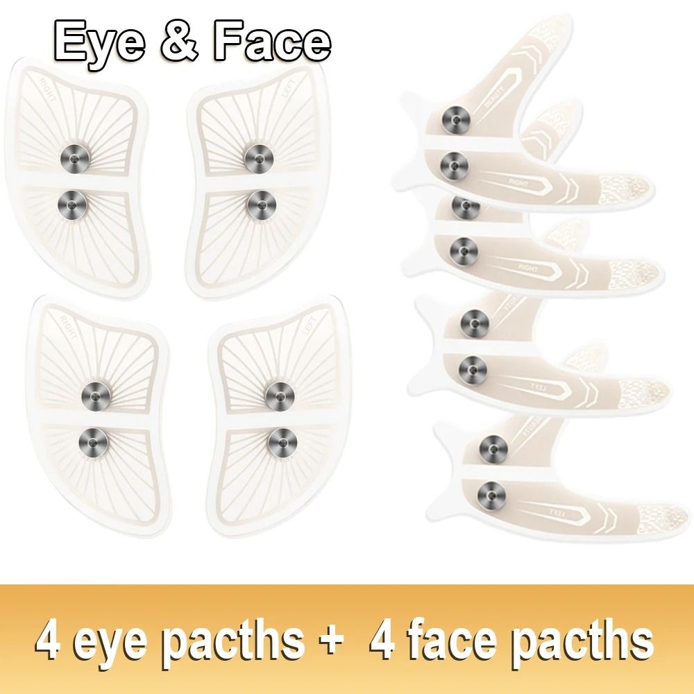 EMS Facial Eye Massager Dual Head Electric Skin Tightener
