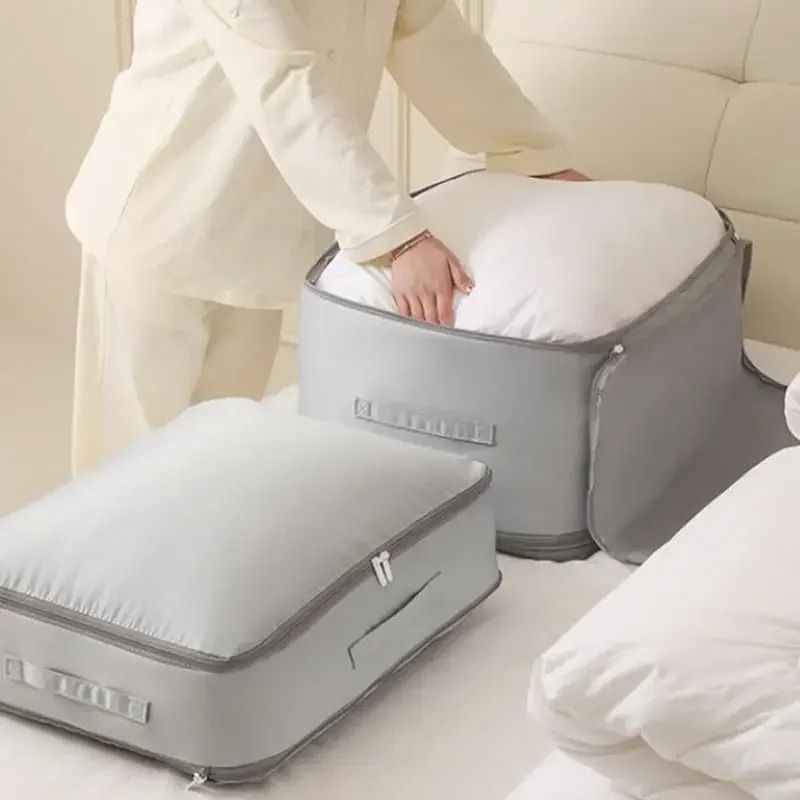 Large Capacity Self Compression Storage Bag for Duvets and Moving