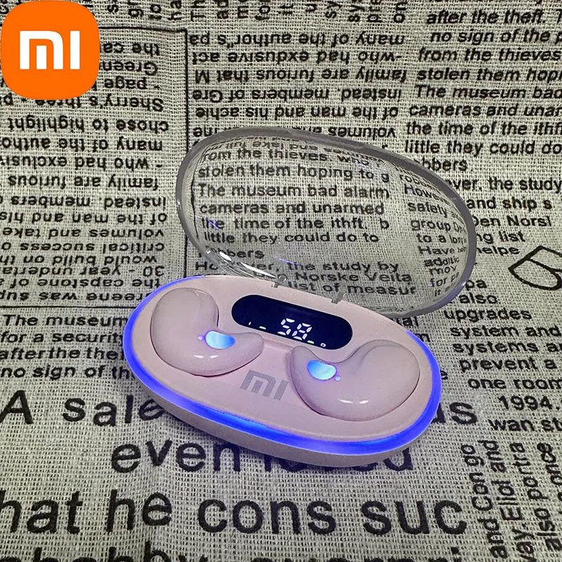 Xiaomi Wireless Sleeping Earbuds, Mini TWS Bluetooth Headset, Hidden Stereo Headphones with Mic HD Call Waterproof