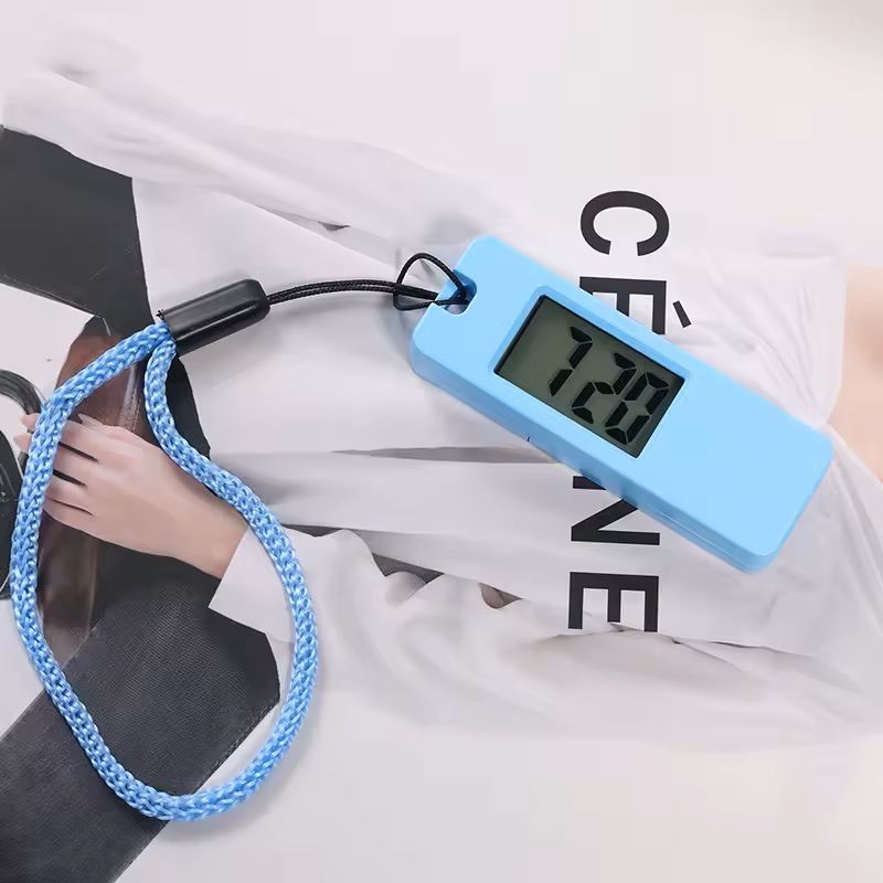 GlowKey LED Digital Keychain Pocket Watch