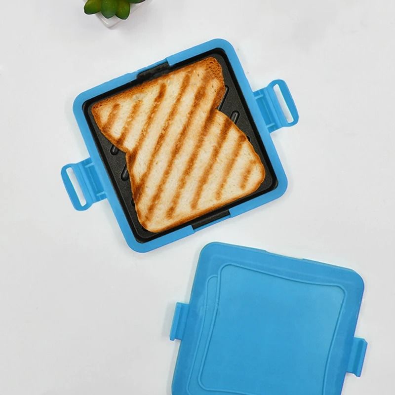 Microwave Silicone Sandwich Maker | Premium Food Grade Crispy Toast System & Quick Even Cooking Infrastructure