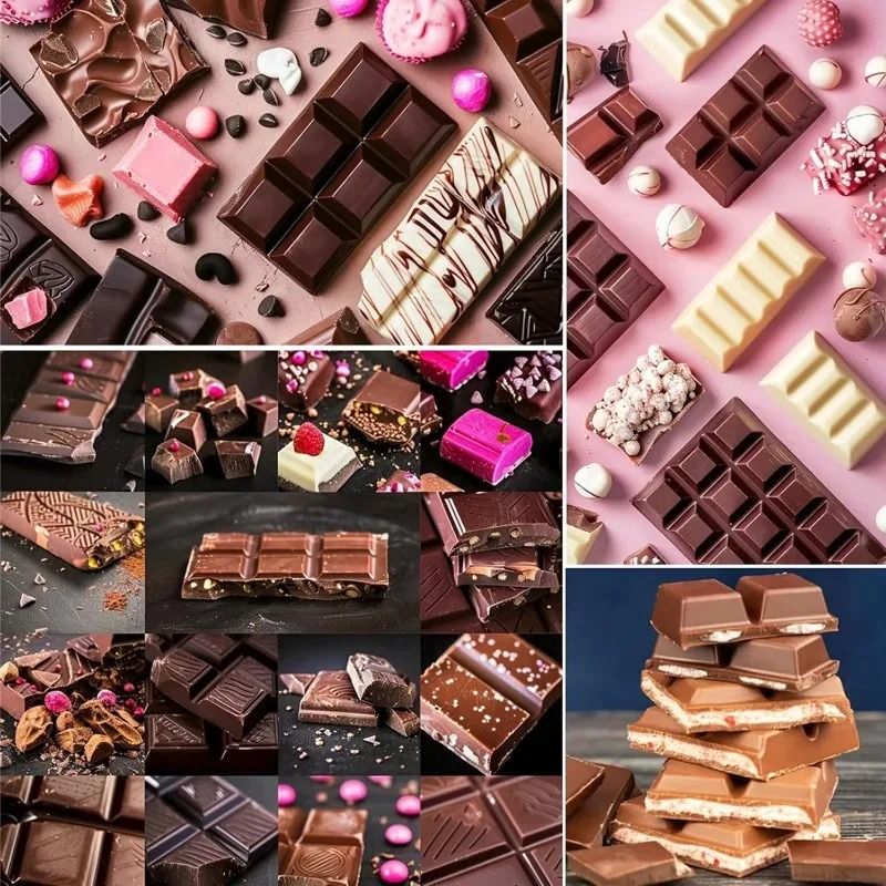 Silicone Chocolate Mold 12 Even Fondant Patisserie Candy Bar Mould Cake Decoration