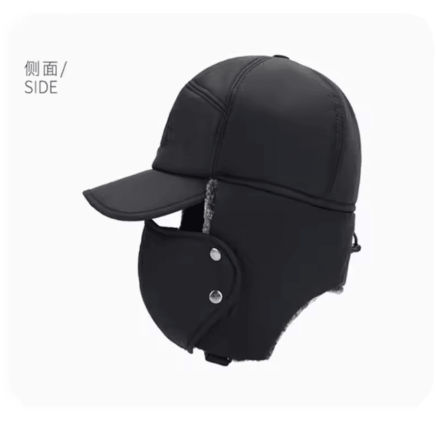 Thermal Faux Fur Winter Baseball Hat Windproof Soft Extreme Cold Outdoor Cap for Men & Women