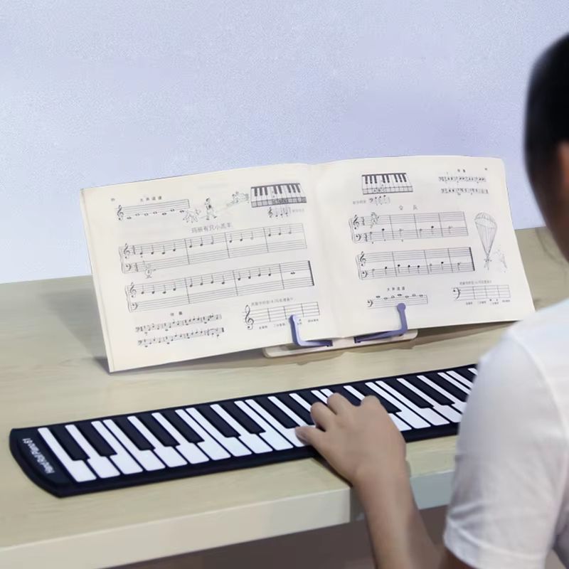 Portable Folding Reading Stand Book Holder for Cookbook Tablet Music Score
