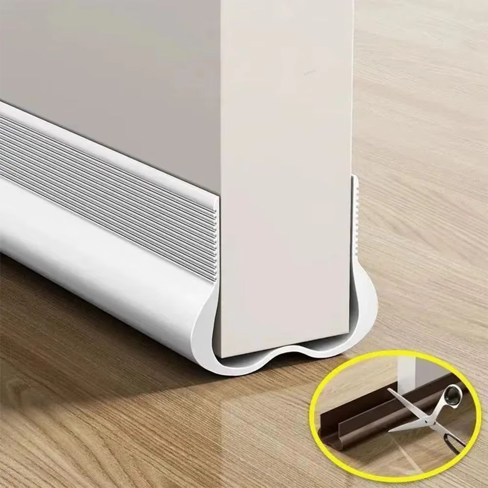 Flexible Door Bottom Sealing Strip Weatherproof Draft Stopper Tape