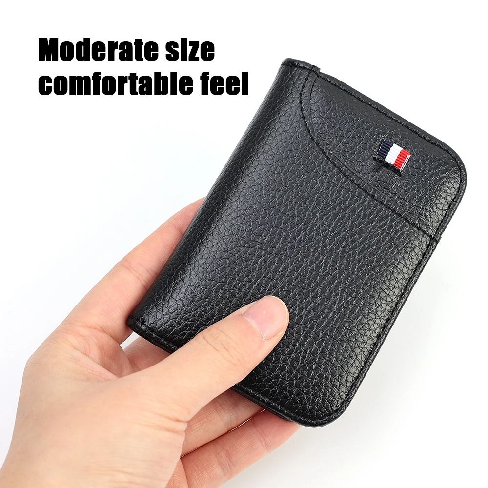 Super Slim Soft PU Leather Mini Card Wallet