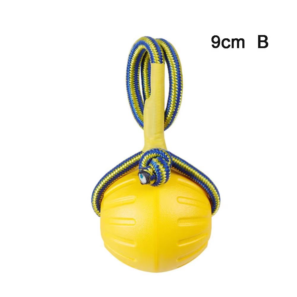 Indestructible Rubber Dog Training and Fetch Ball Toy